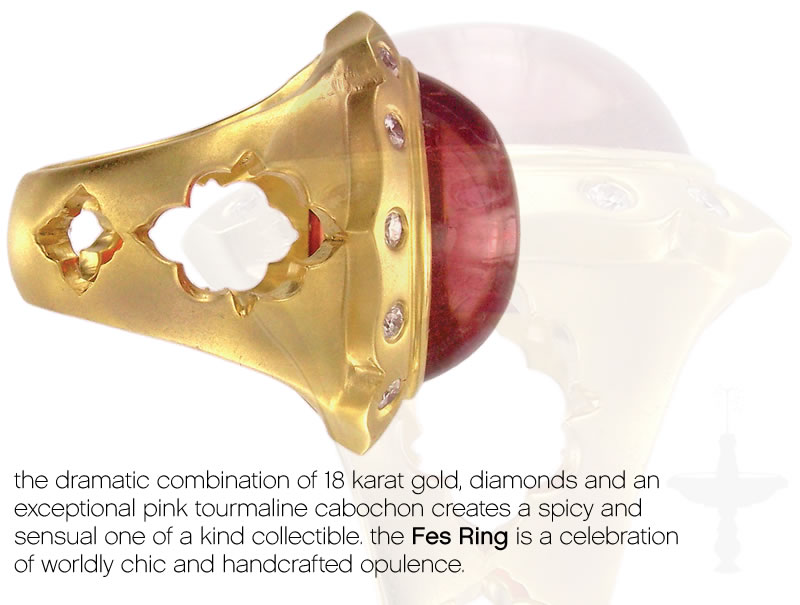 18kt fine jewelry moroccan garden collection