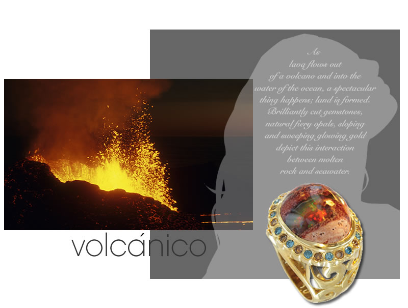 18kt fine jewelry volcanico collection